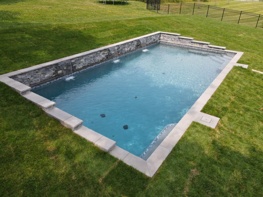 inground rectangular pool